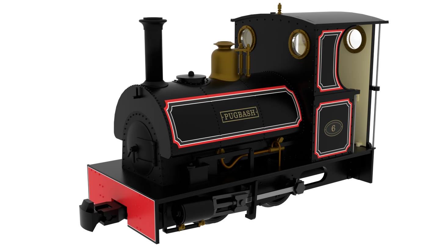 4mm Scale Rapido UK - Peckett & Sons Cranmore Class 0-4-0ST What If Long Tank Variant