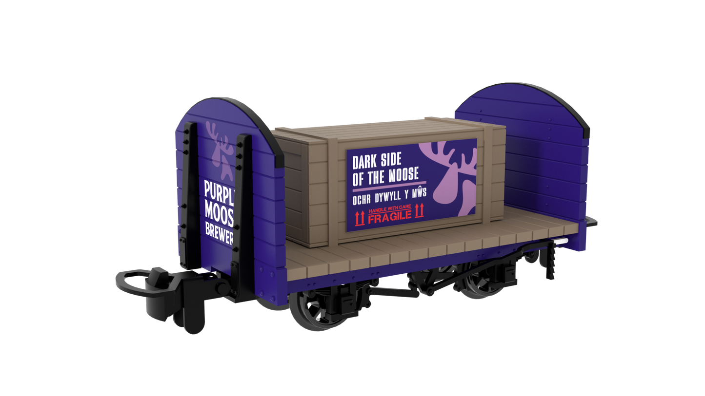 4mm Scale Rapido UK - ‘All-Purpose’ Round-Ended Flat Wagon