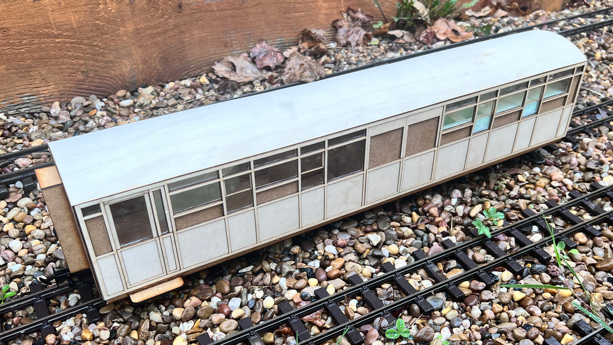 16mm Scale Next Generation - Ffestiniog Railway Service Coach No.124