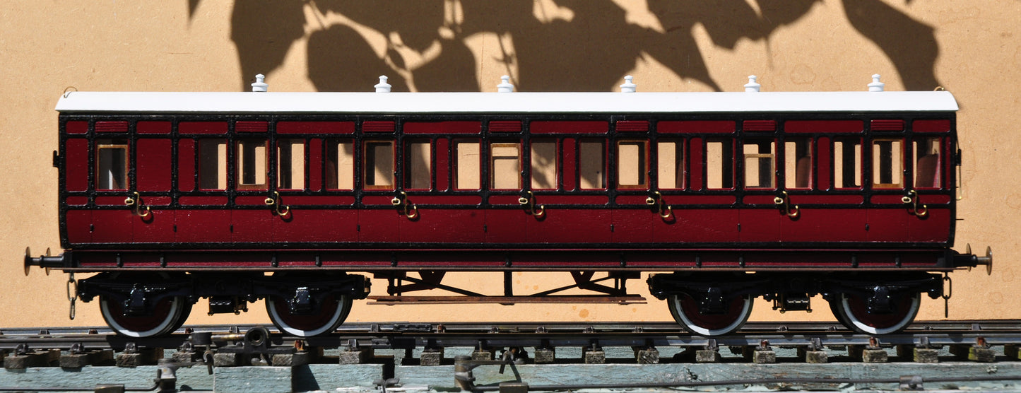 1:32 Scale FCWD Midland Railway Clayton 43ft Push-Pull Brake 3rd Carriage
