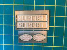 Load image into Gallery viewer, 16mm Scale Bowaters Paper Railway Nameplate Set