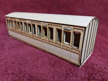 Load image into Gallery viewer, KBW Kits Generic 6 Compartment 3rd Class 6 Wheel Coach