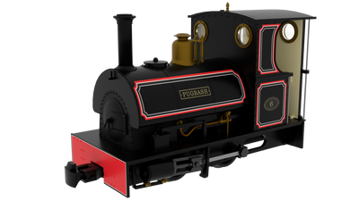 DCC Ready / Peckett & Sons Cranmore Class Long Tank What If - Lined Black