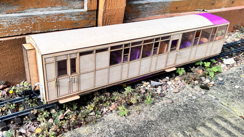 16mm Scale Next Generation - Ffestiniog Railway All 1st Observation Coach No.102