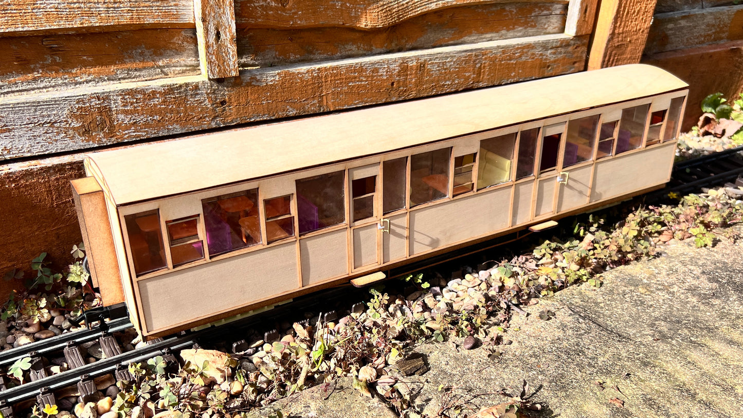 16mm Scale Next Generation - Ffestiniog Railway All 3rd Coach No.104