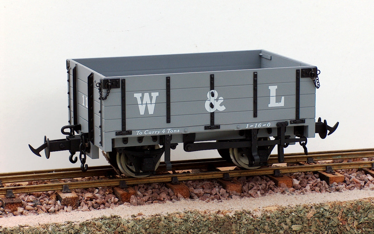 Accucraft UK 16mm Scale Welshpool & Llanfair Open Wagon PRE ORDER - RUNNING NUMBERS NOW AVAILABLE