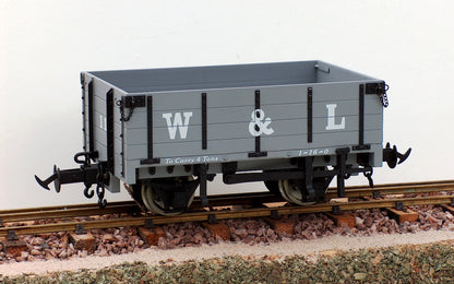 Accucraft UK 16mm Scale Welshpool & Llanfair Open Wagon PRE ORDER - RUNNING NUMBERS NOW AVAILABLE