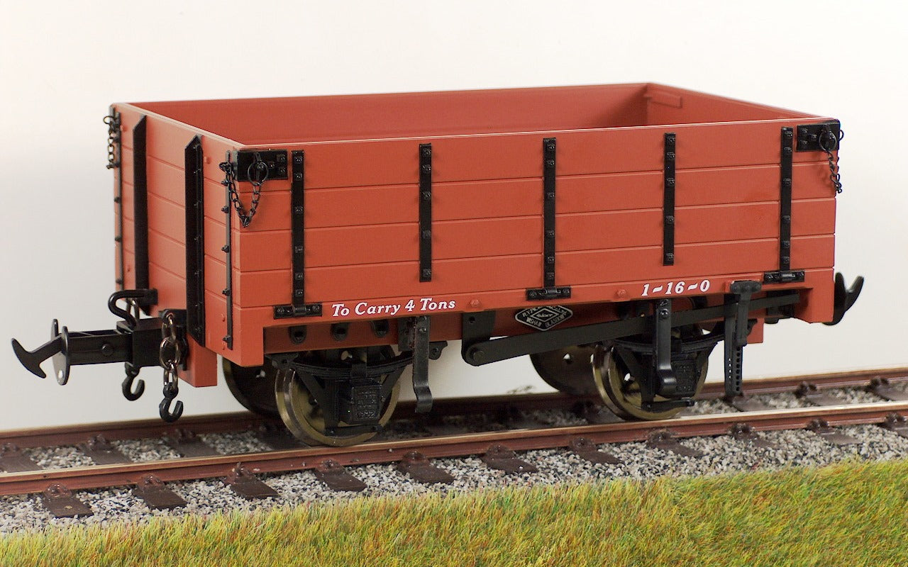 Accucraft UK 16mm Scale Welshpool & Llanfair Open Wagon PRE ORDER - RUNNING NUMBERS NOW AVAILABLE