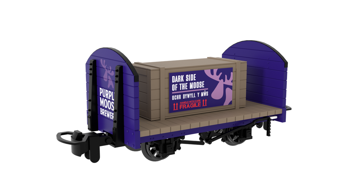 4mm Scale Rapido UK - ‘All-Purpose’ Round-Ended Flat Wagon