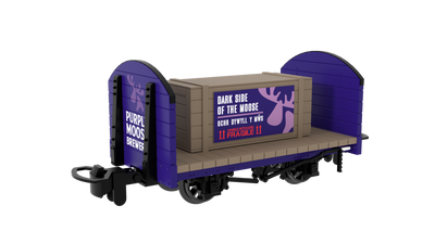 009 Round Ended Flat - Purple Moose Brew