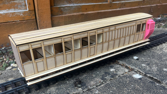 15mm Scale Isle of Man Railway 1894/1896 Brown Marshall Small F' Half Guards Coach