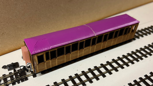 4mm Scale Ffestiniog Railway All 3rd Coach No.110