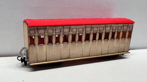 4mm Scale South African Railways NG-S5 All 3rd Coach