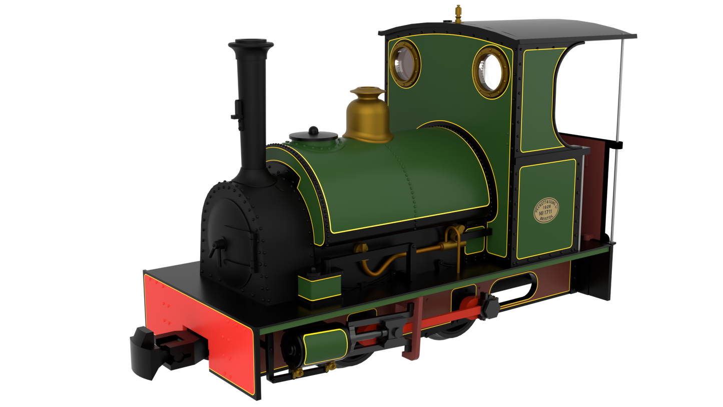 4mm Scale Rapido UK - Peckett & Sons Cranmore Class 0-4-0ST