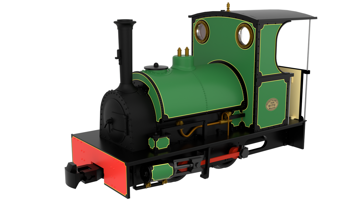 4mm Scale Rapido UK - Peckett & Sons Cranmore Class 0-4-0ST