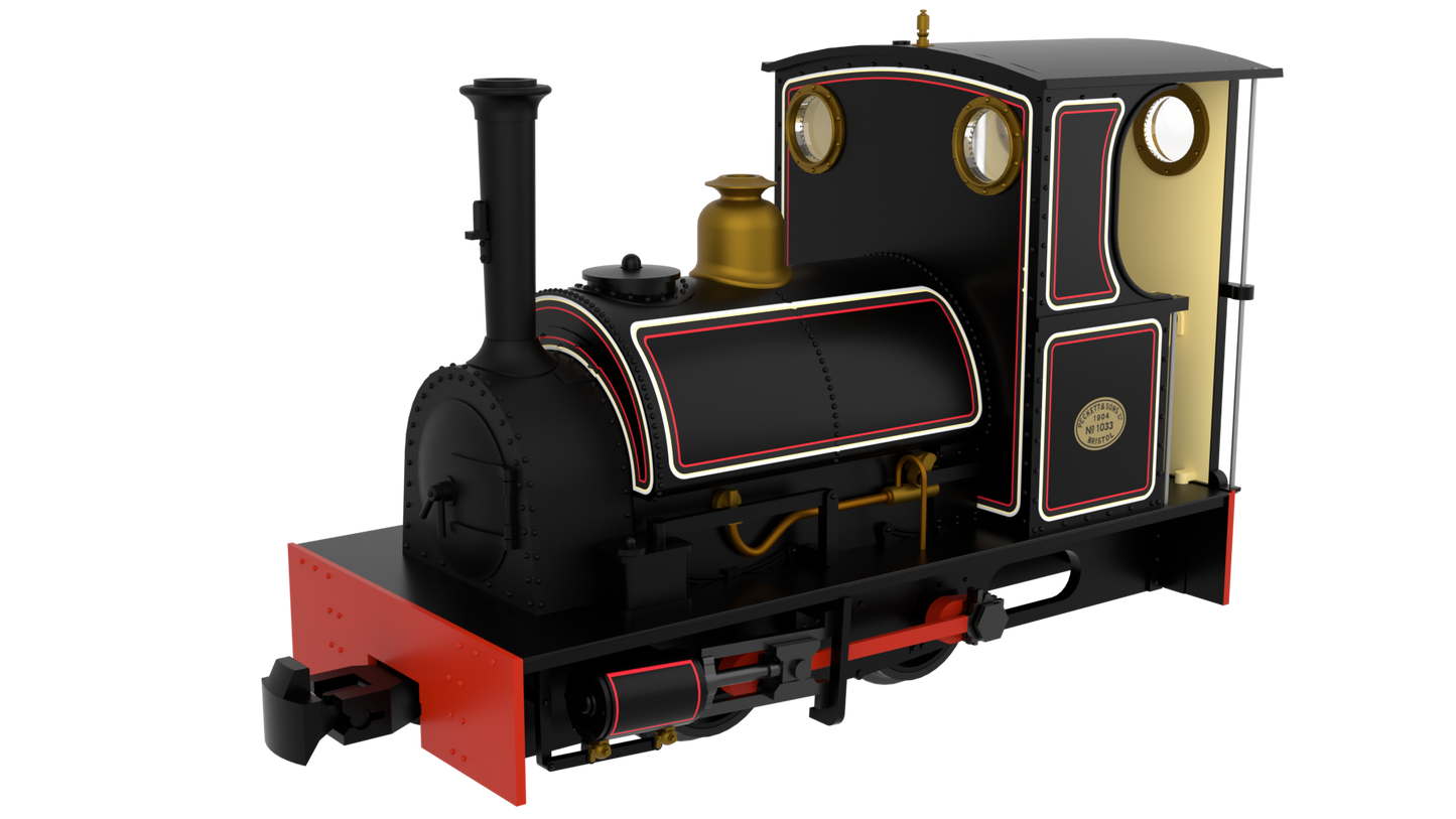 4mm Scale Rapido UK - Peckett & Sons Cranmore Class 0-4-0ST