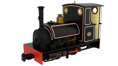 DCC Ready / Peckett & Sons Cranmore Class - Lined Black
