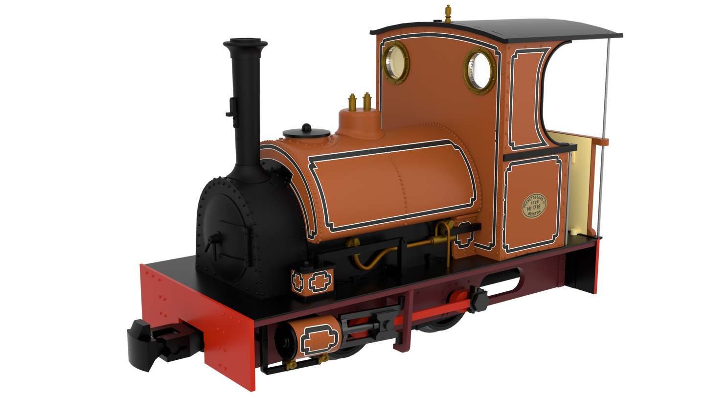 4mm Scale Rapido UK - Peckett & Sons Cranmore Class 0-4-0ST