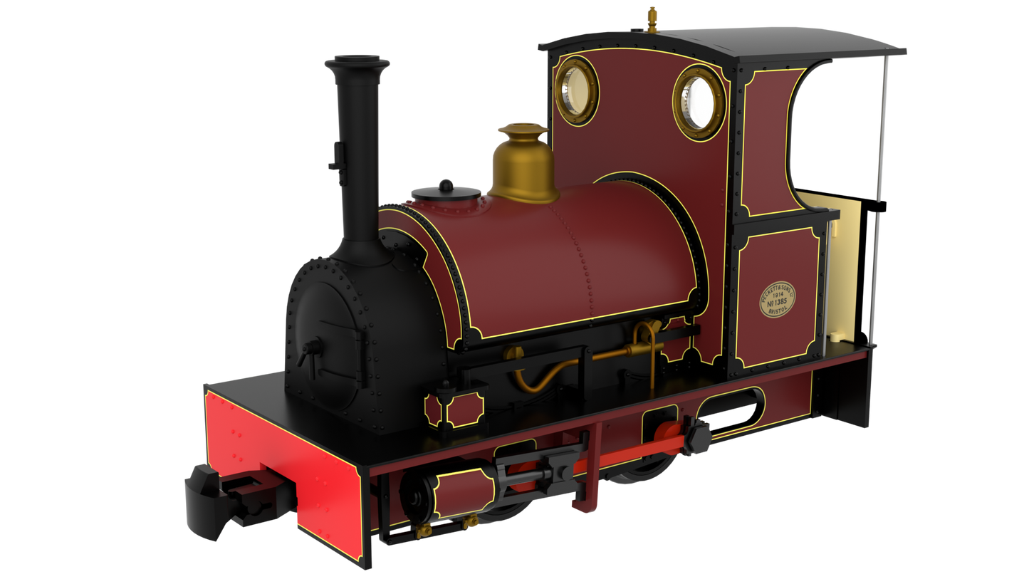 4mm Scale Rapido UK - Peckett & Sons Cranmore Class 0-4-0ST