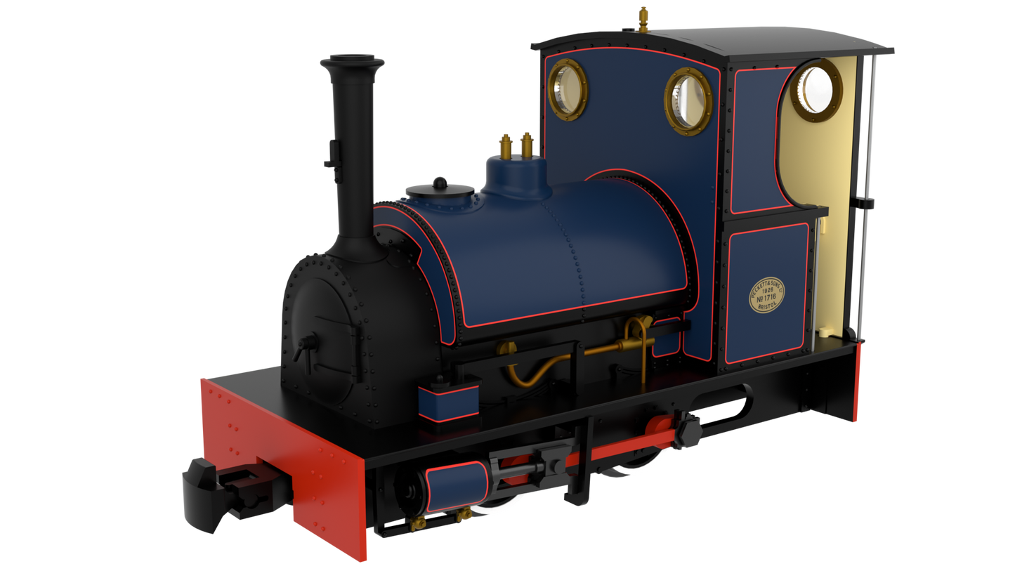 4mm Scale Rapido UK - Peckett & Sons Cranmore Class 0-4-0ST