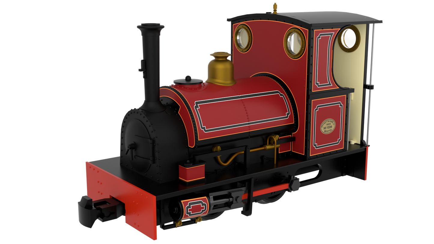 4mm Scale Rapido UK - Peckett & Sons Cranmore Class 0-4-0ST