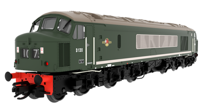 Class 45 D120 Plain BR Green. / DCC Ready