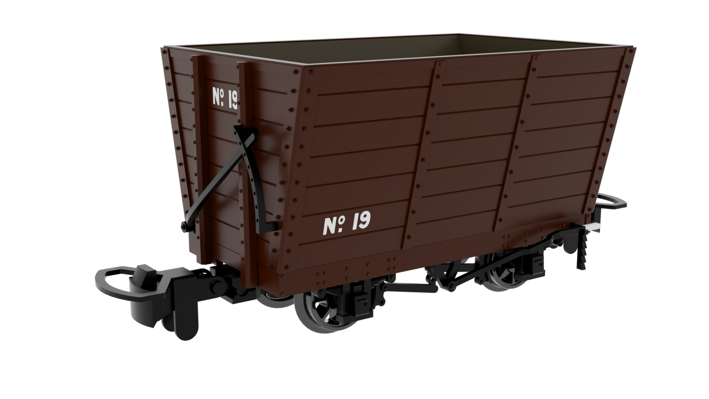 4mm Scale Rapido UK - ‘All-Purpose’ Wooden Coal Hopper