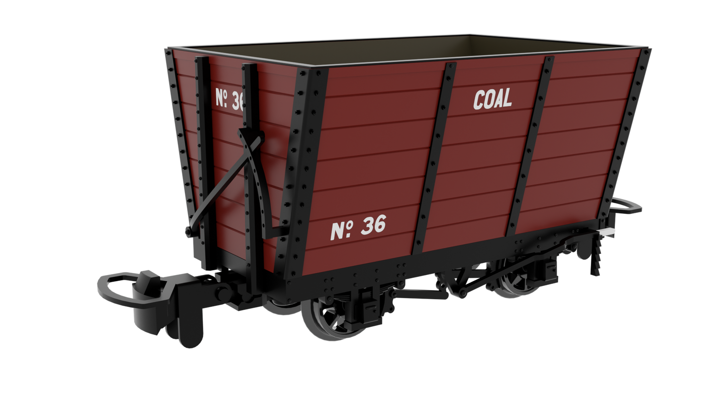 4mm Scale Rapido UK - ‘All-Purpose’ Wooden Coal Hopper