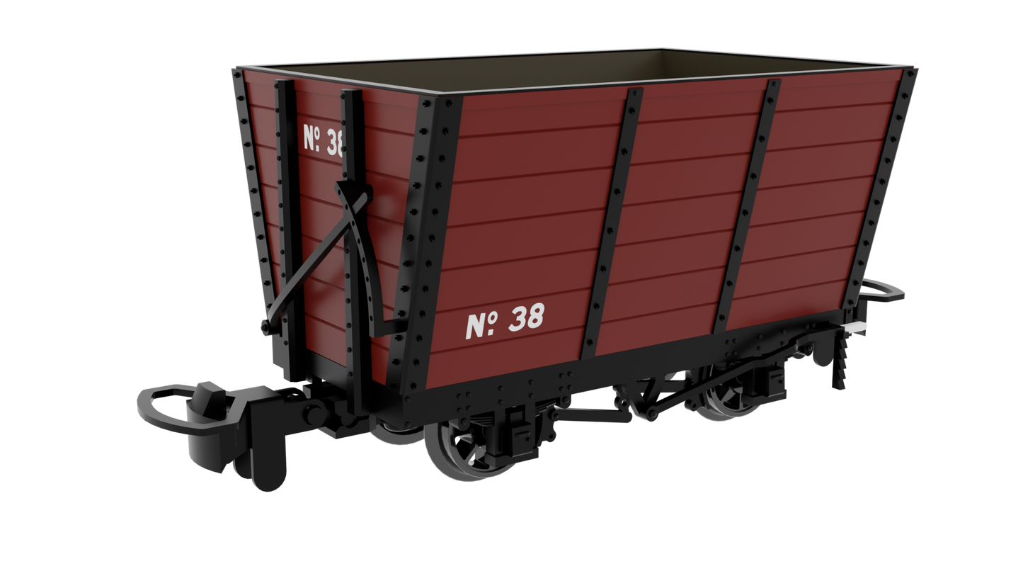 4mm Scale Rapido UK - ‘All-Purpose’ Wooden Coal Hopper