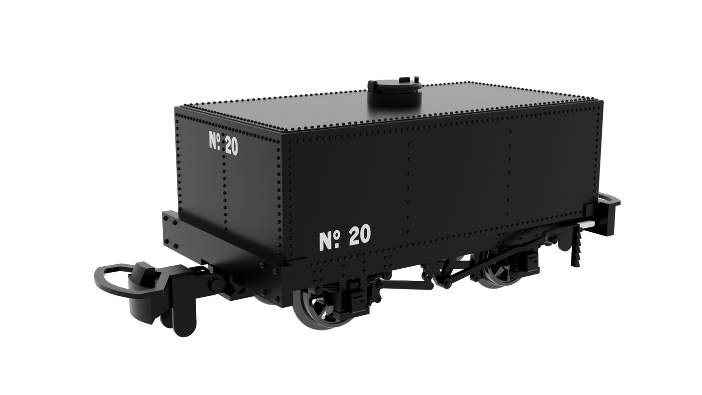 4mm Scale Rapido UK - ‘All-Purpose’ Rectangular Tank Wagon