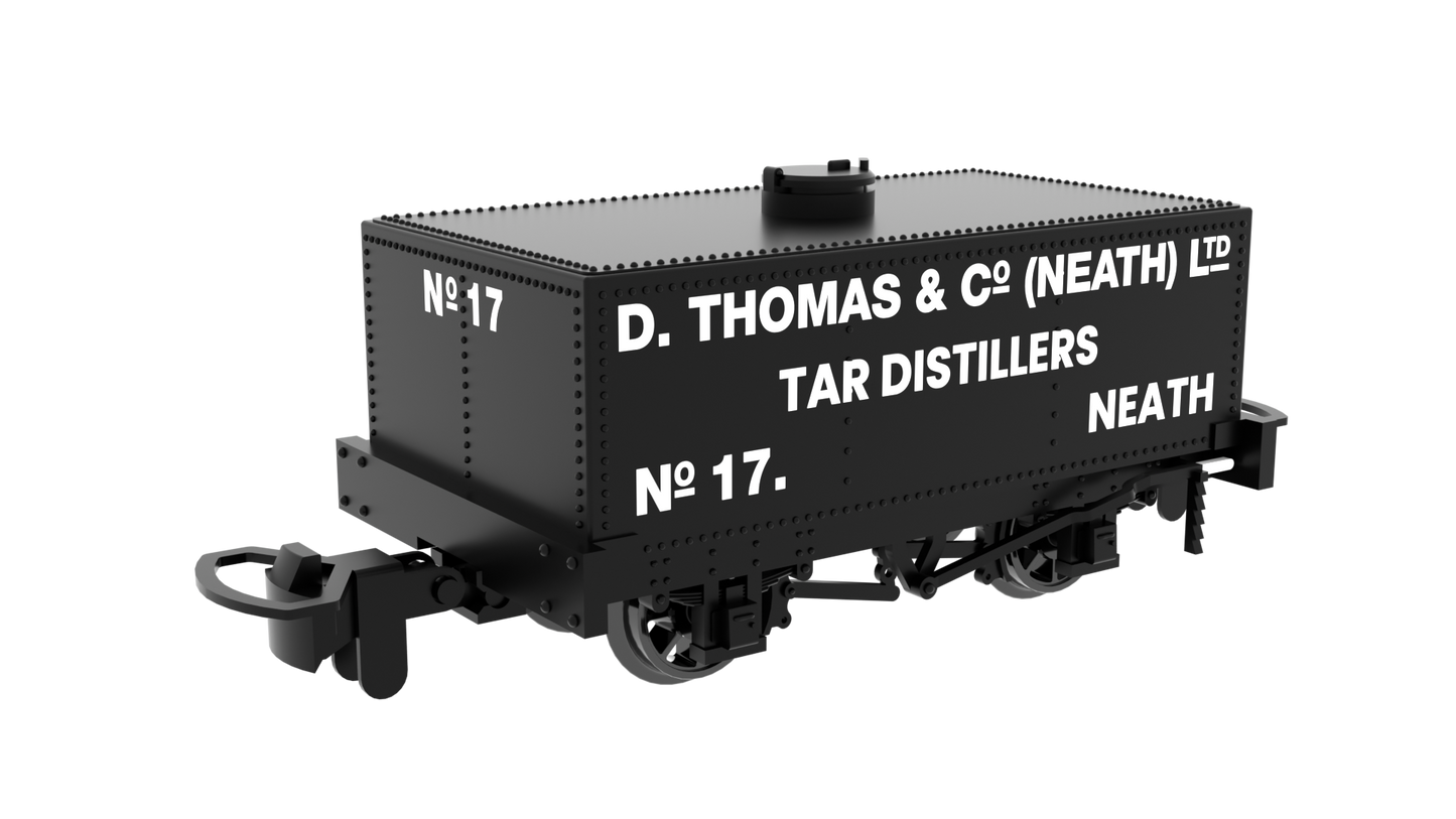4mm Scale Rapido UK - ‘All-Purpose’ Rectangular Tank Wagon