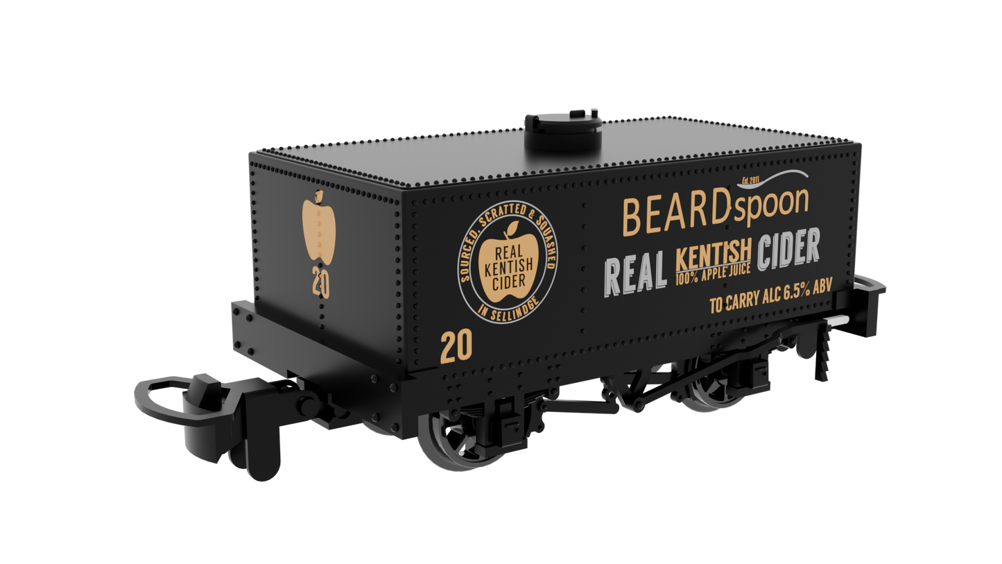 4mm Scale Rapido UK - ‘All-Purpose’ Rectangular Tank Wagon