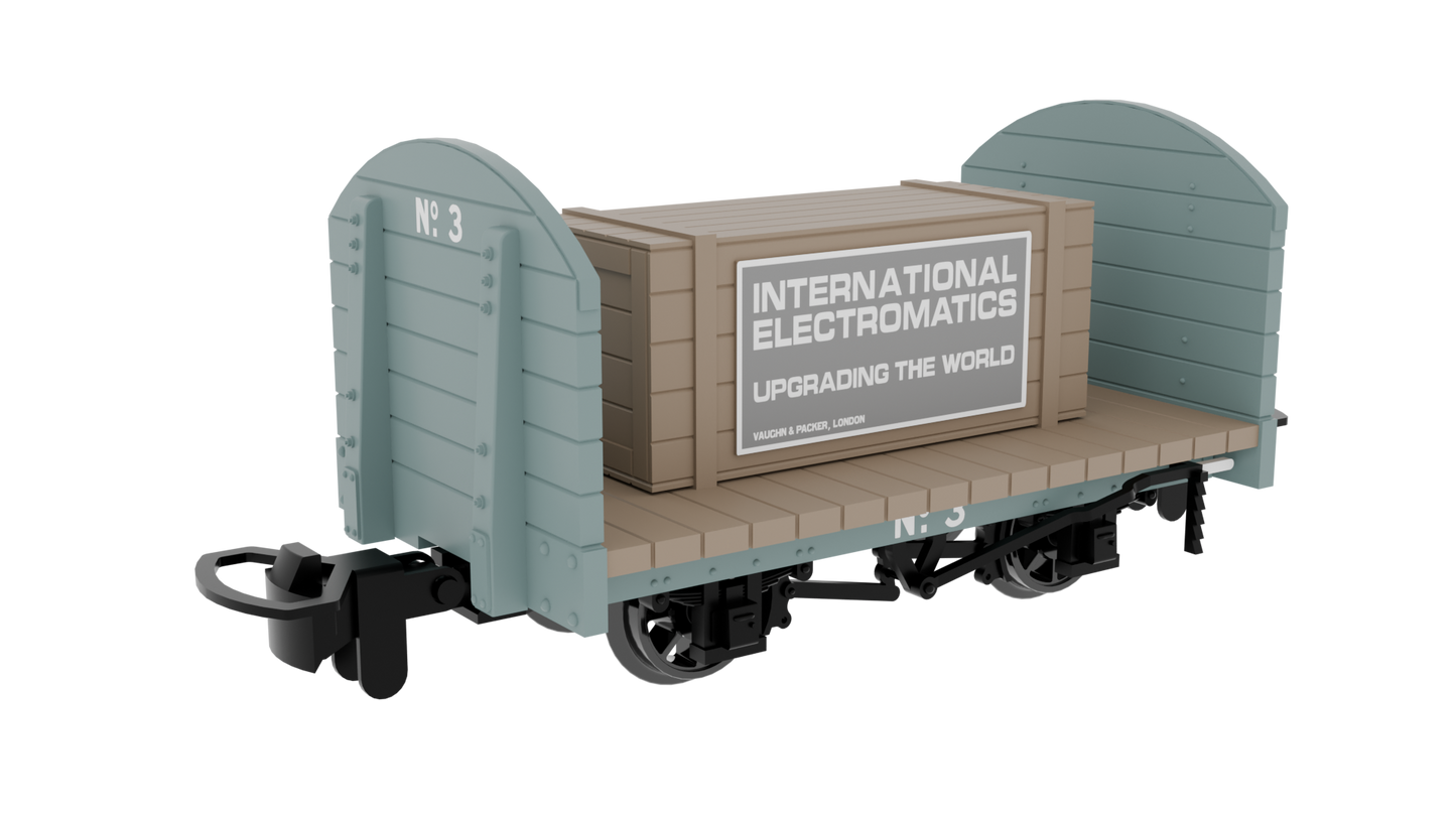 4mm Scale Rapido UK - ‘All-Purpose’ Round-Ended Flat Wagon