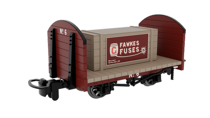 4mm Scale Rapido UK - ‘All-Purpose’ Round-Ended Flat Wagon