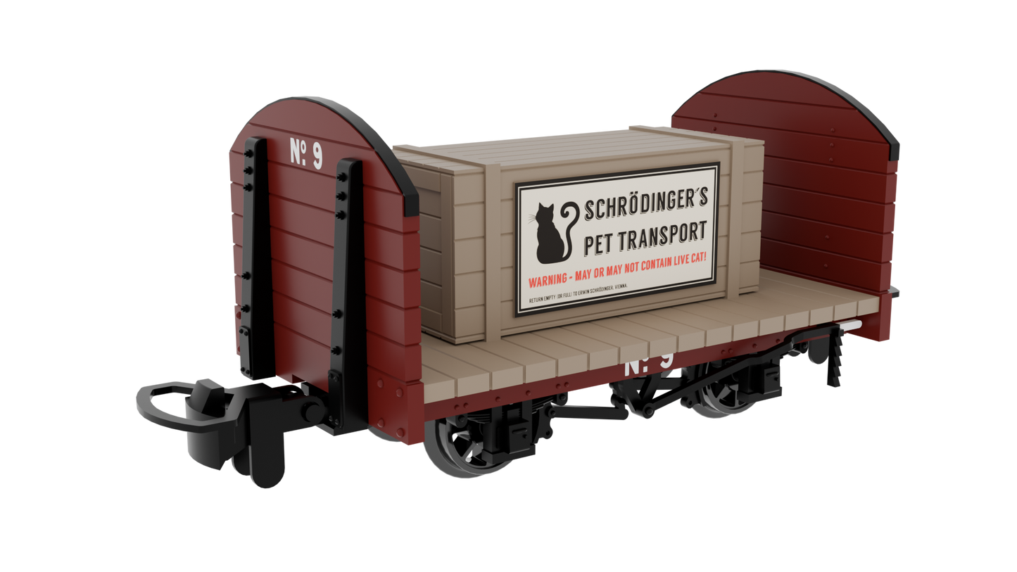 4mm Scale Rapido UK - ‘All-Purpose’ Round-Ended Flat Wagon