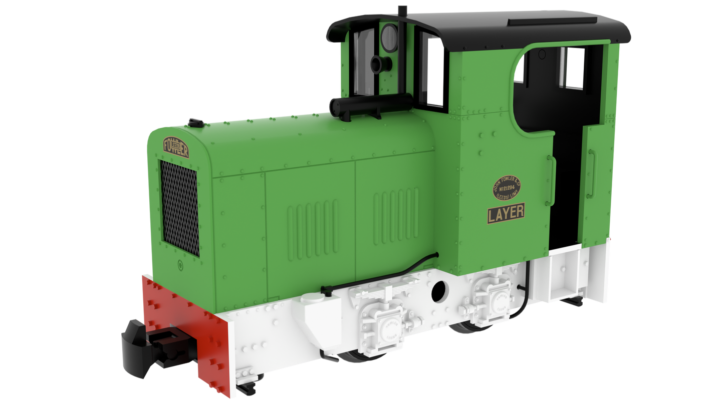 4mm Scale Rapido UK - Fowler Resilient Class 0-4-0DM DCC Ready