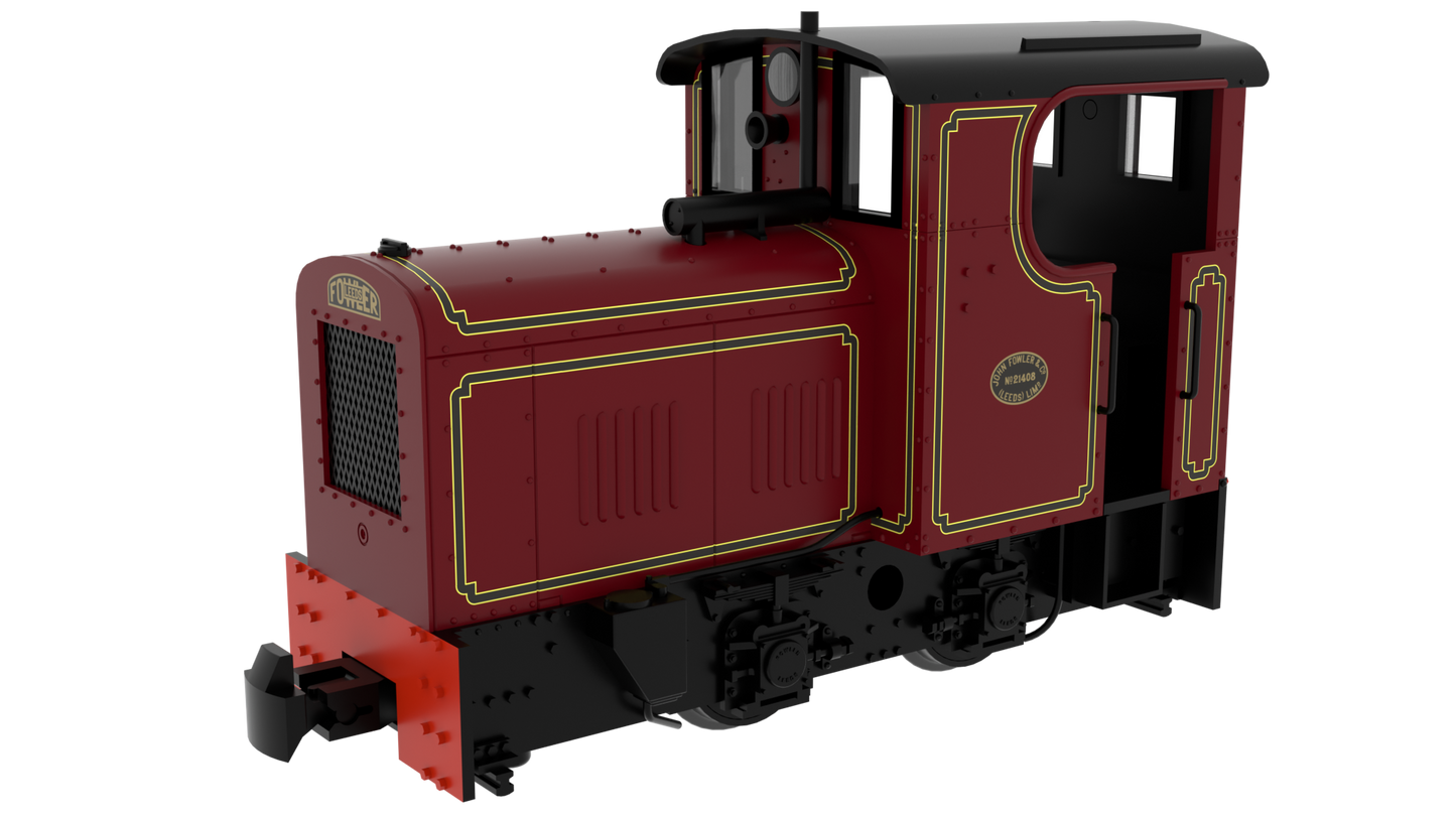 4mm Scale Rapido UK - Fowler Resilient Class 0-4-0DM DCC Ready