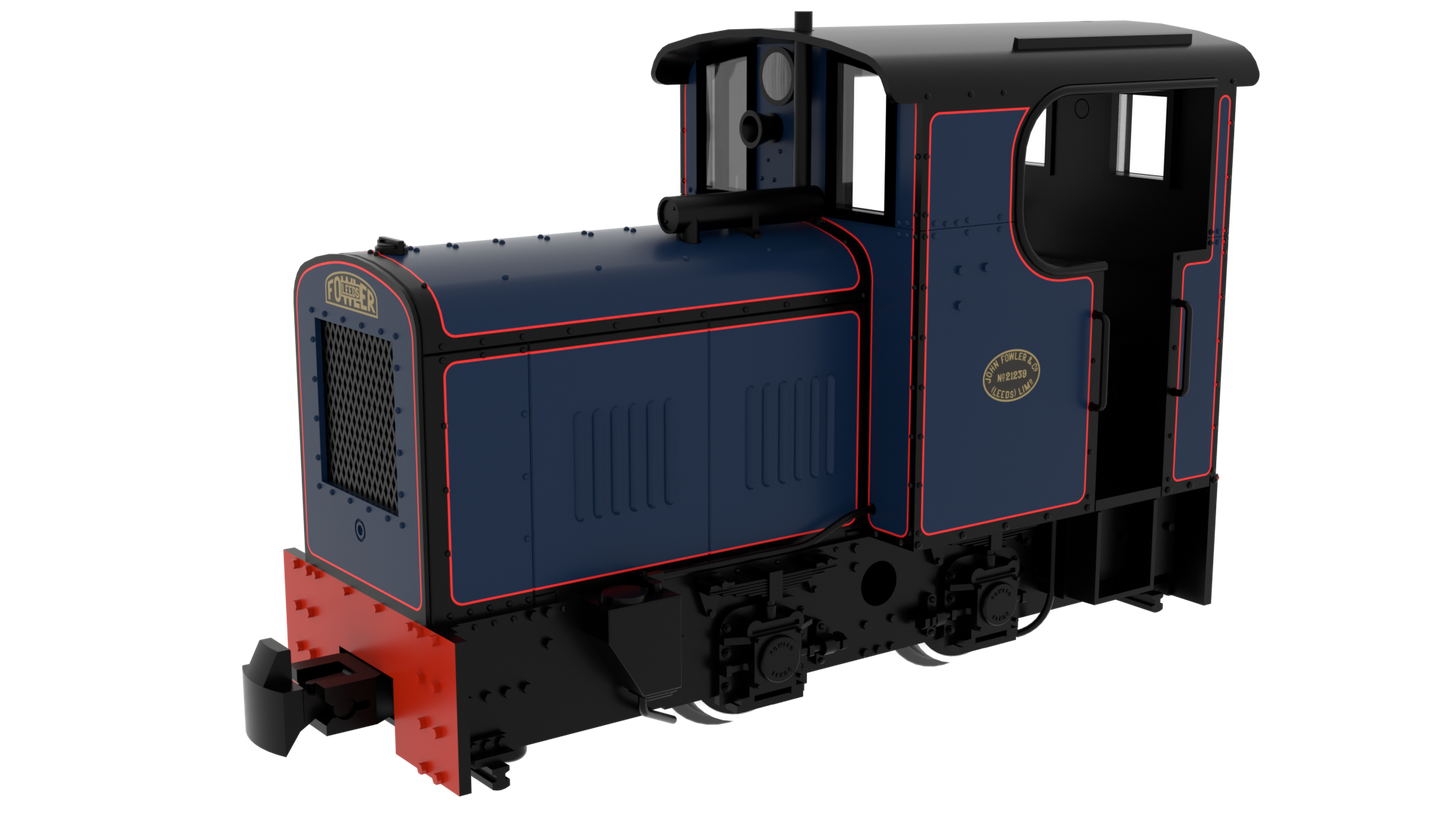 4mm Scale Rapido UK - Fowler Resilient Class 0-4-0DM DCC Ready