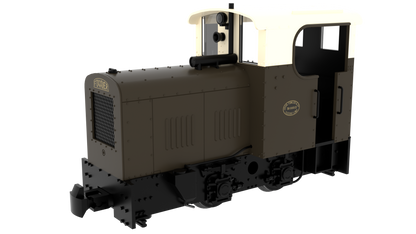 4mm Scale Rapido UK - Fowler Resilient Class 0-4-0DM DCC Ready