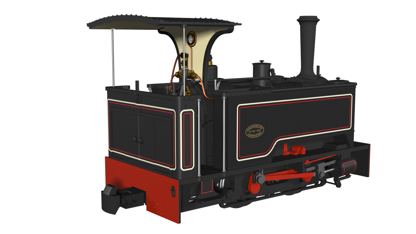 4mm Scale Rapido UK - Kerr, Stuart & Co. Sirdar (Long-Tank)