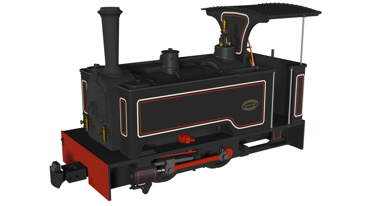 4mm Scale Rapido UK - Kerr, Stuart & Co. Sirdar (Long-Tank)