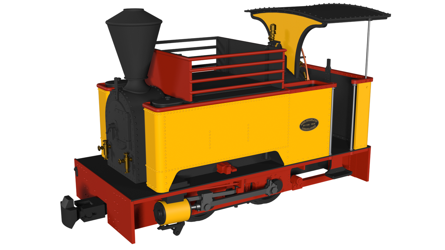 4mm Scale Rapido UK - Kerr, Stuart & Co. Sirdar (Long-Tank)