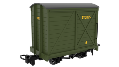 009 Covered Van - Plain Green STORES No. 5