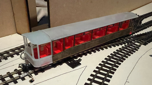 4mm Scale Ffestiniog Railway All 1st Observation Coach No.152