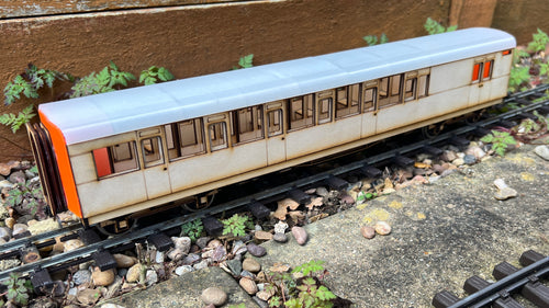 7mm Scale SR Maunsell Restriction 1 Corridor 6 Compartment Brake Coach