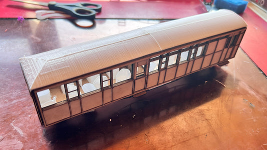 7mm Scale Ffestiniog Railway All 1st Observation Coach No.102