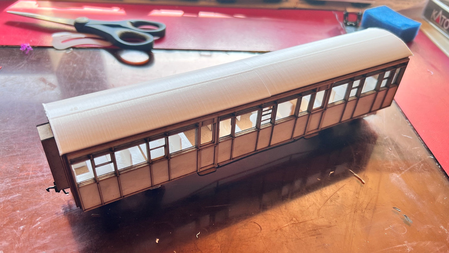 7mm Scale Ffestiniog Railway Composite Coach No.106