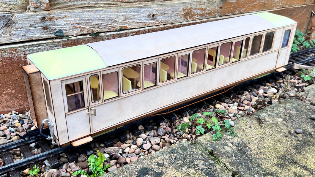 16mm Scale Next Generation - Ffestiniog Railway Coach No.119