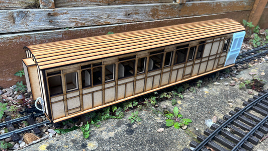 16mm Scale Ffestiniog Railway All 3rd Buffet Coach No.14