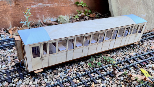 16mm Scale Next Generation - Ffestiniog Railway All 3rd Coach No.118